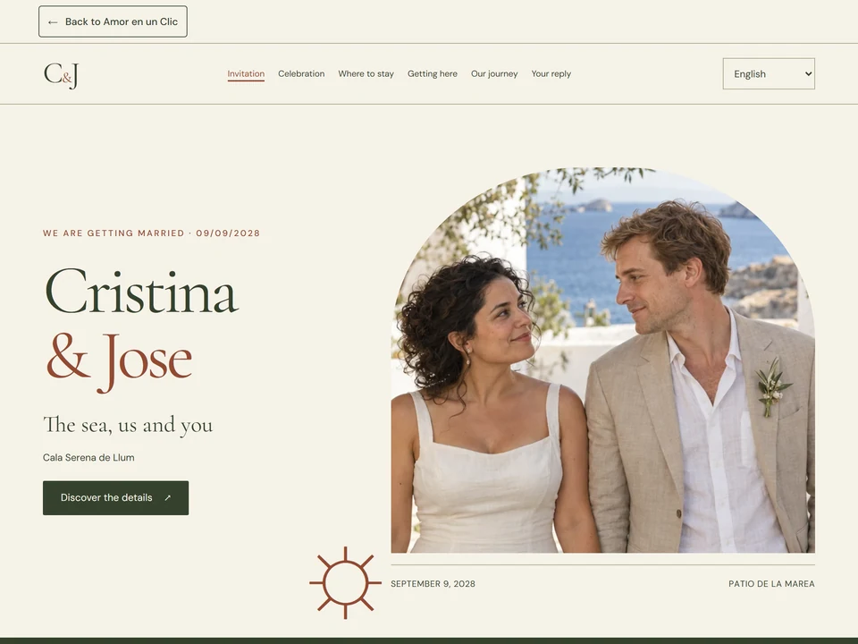 Preview of Olea with fictional details.
